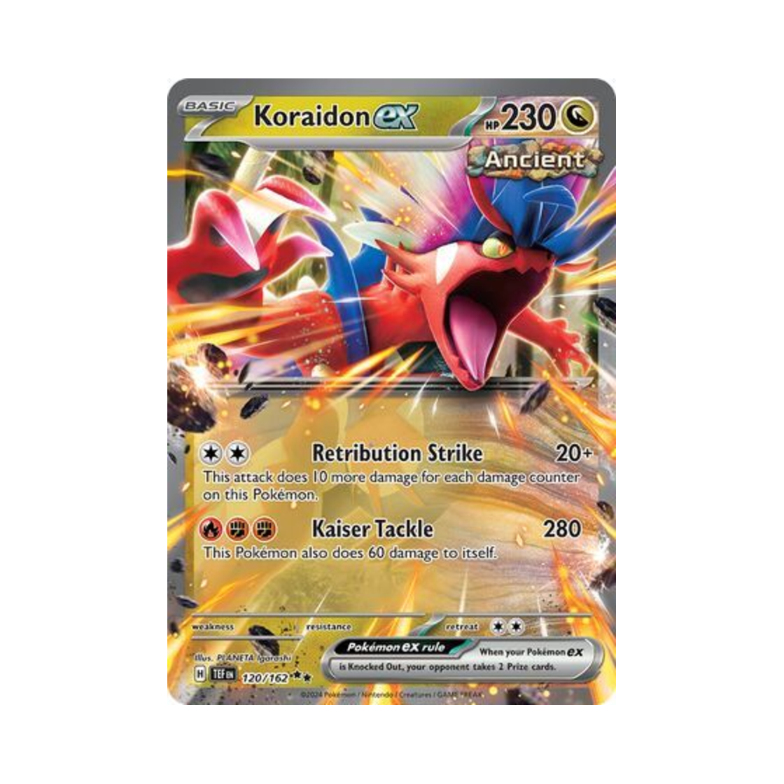 포켓몬 TCG 코라이돈 ex DR 템포럴 포시스 (영문판)(Pokemon TCG Koraidon ex DR Temporal Forces (English Ver.)) - 1