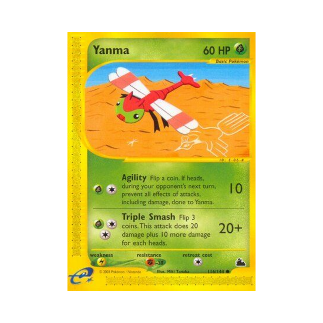 포켓몬 TCG 왕자리 C 스카이리지 (영문판)(Pokemon TCG Yanma C Skyridge (English Ver.)) - 1
