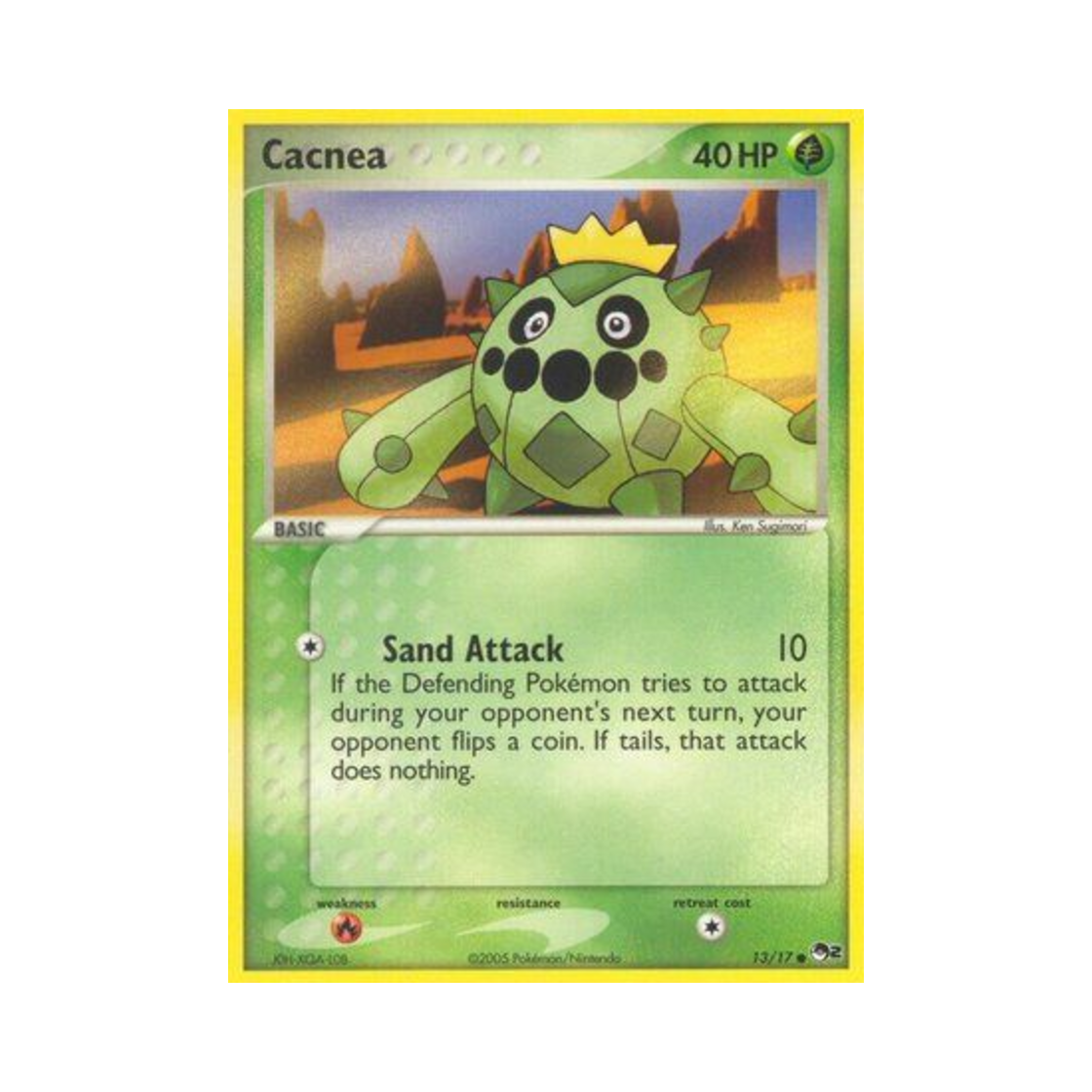포켓몬 TCG 선인왕 C 팝 시리즈 2 (영문판)(Pokemon TCG Cacnea C POP Series 2 (English Ver.)) - 1
