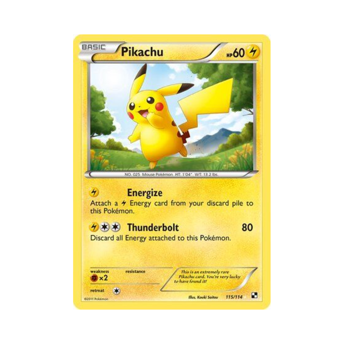 포켓몬 TCG 피카츄 RS 블랙 & 화이트 (영문판)(Pokemon TCG Pikachu RS Black & White (English Ver.)) - 1