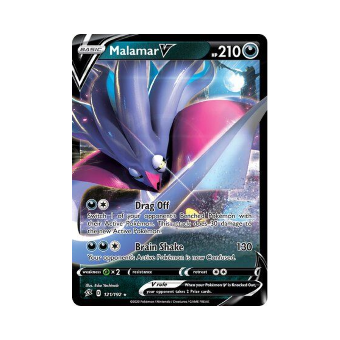 포켓몬 TCG 칼라마네로 V HRV 레벌 크래시 (영문판)(Pokemon TCG Malamar V HRV Rebel Clash (English Ver.)) - 1