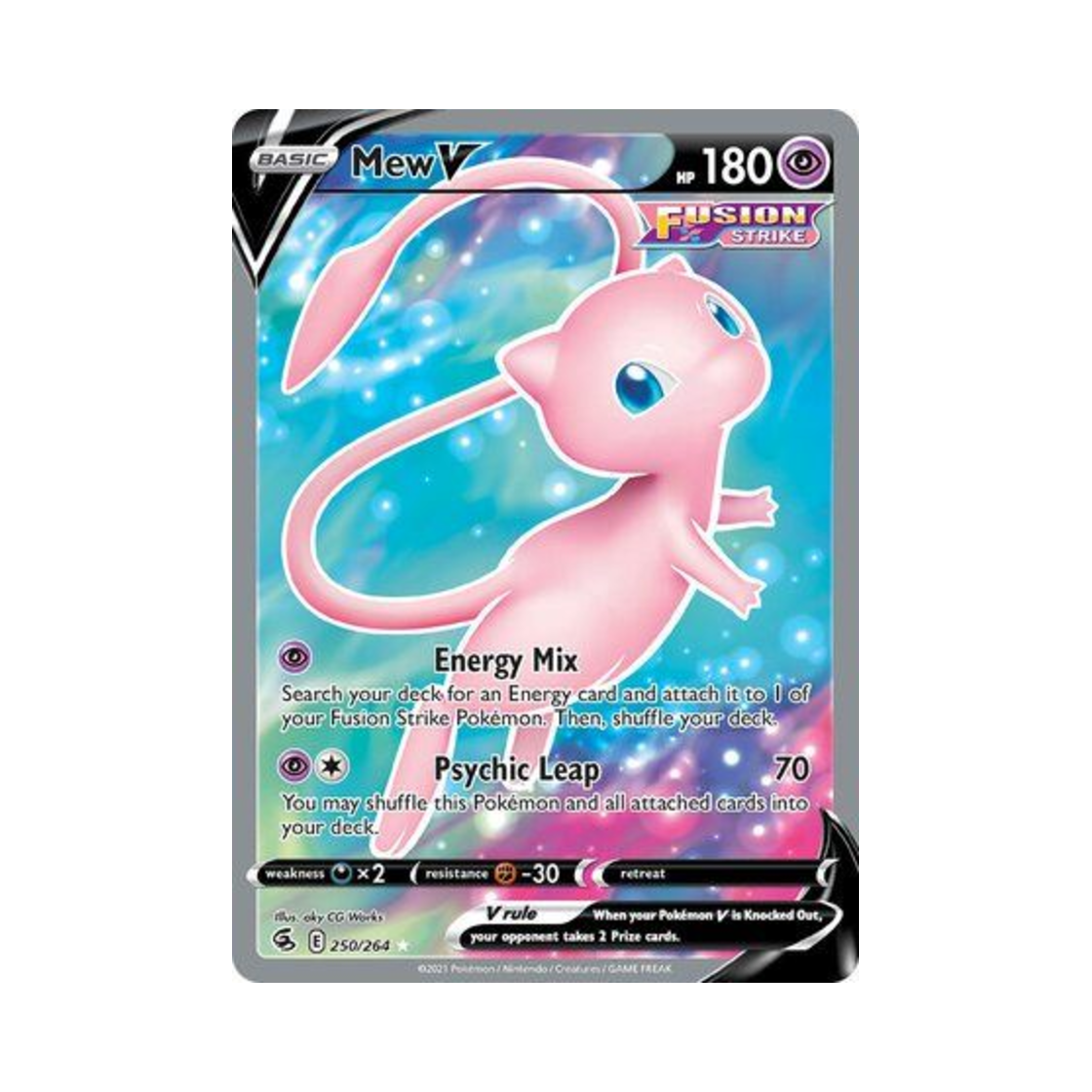 포켓몬 TCG 뮤 V RU 퓨전 스트라이크 (영문판)(Pokemon TCG Mew V RU Fusion Strike (English Ver.)) - 1