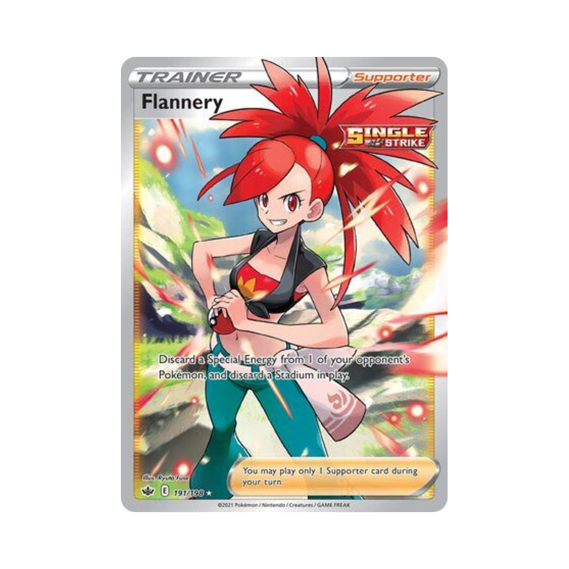 포켓몬 TCG 민지 RU 칠링 레인 (영문판)(Pokemon TCG Flannery RU Chilling Reign (English Ver.)) - 1