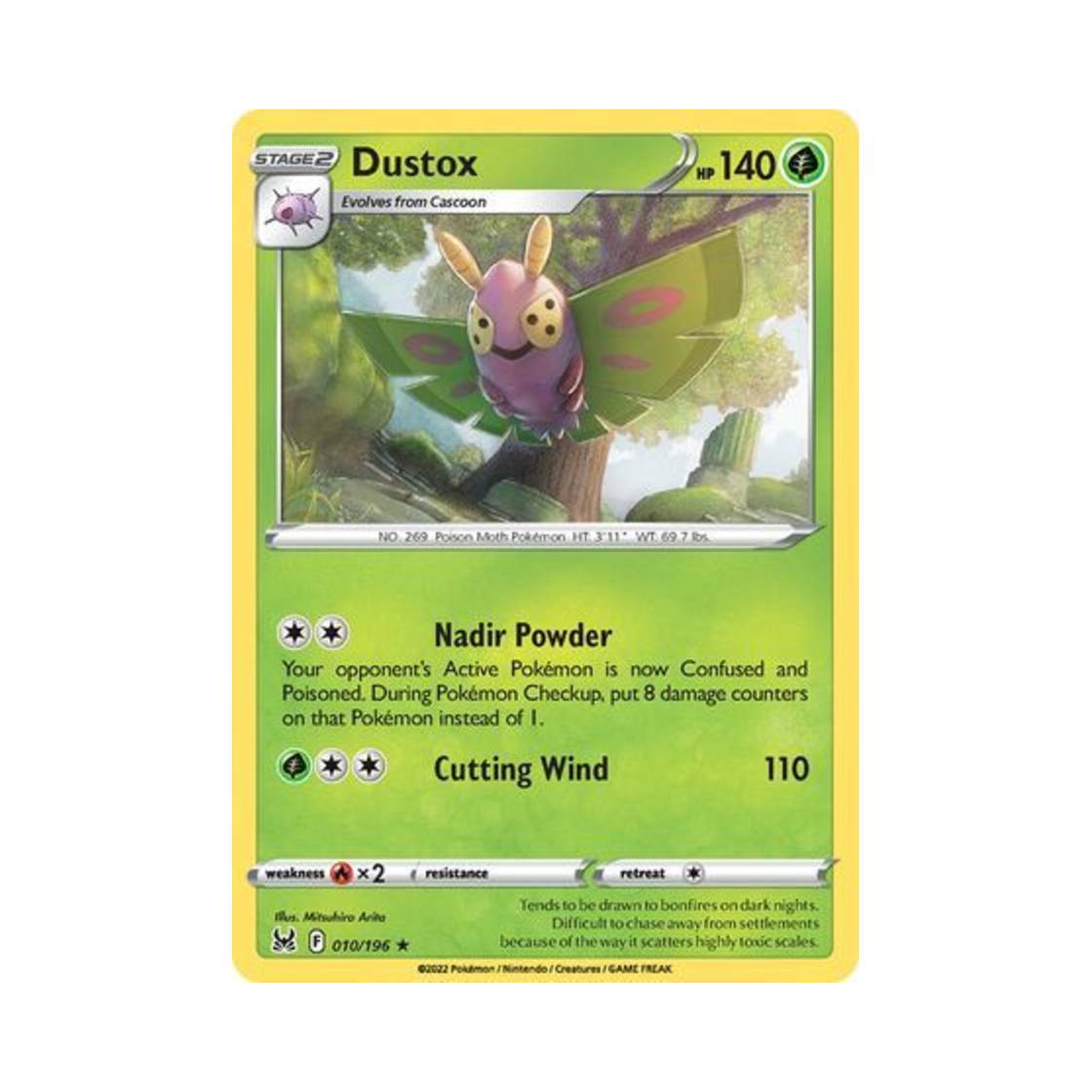포켓몬 TCG 독케일 R 로스트 오리진 (영문판)(Pokemon TCG Dustox R Lost Origin (English Ver.)) - 1