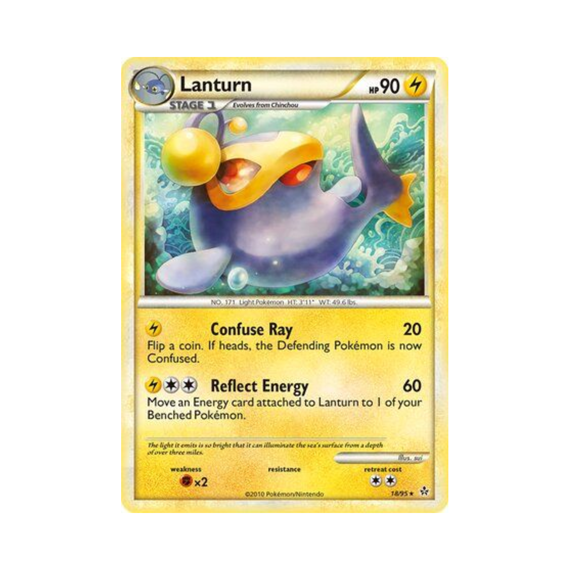 포켓몬 TCG 랜턴 R 언리쉬드 (영문판)(Pokemon TCG Lanturn R Unleashed (English Ver.)) - 1