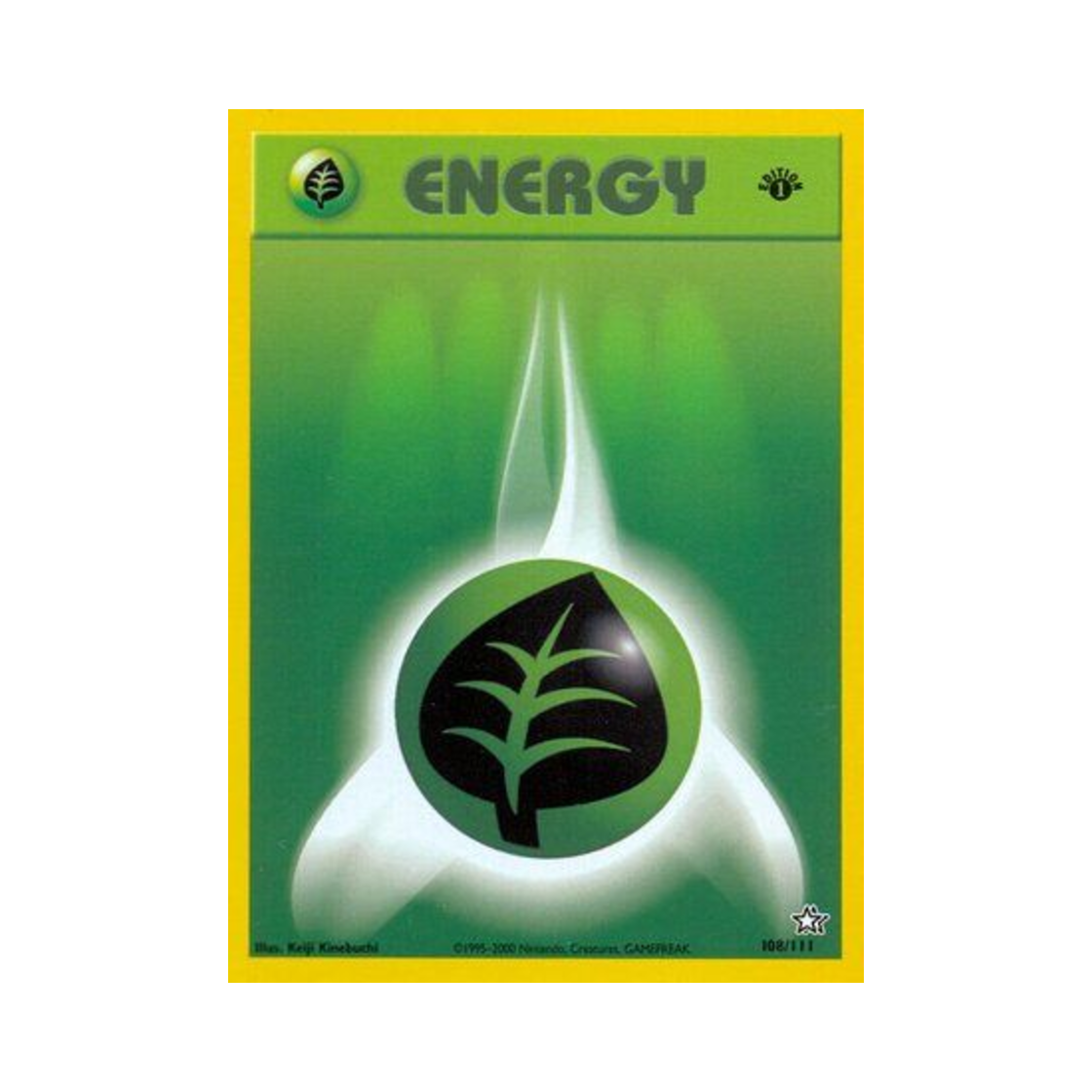포켓몬 TCG 기본 풀 에너지 네오 제네시스 (영문판)(Pokemon TCG Grass Energy Neo Genesis (English Ver.)) - 1