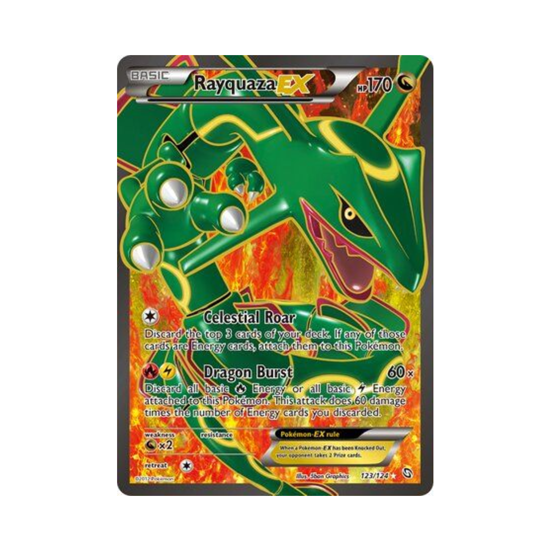 포켓몬 TCG 레쿠쟈 ex RU 드래곤즈 엑잘티드 (영문판)(Pokemon TCG Rayquaza ex RU Dragons Exalted (English Ver.)) - 1