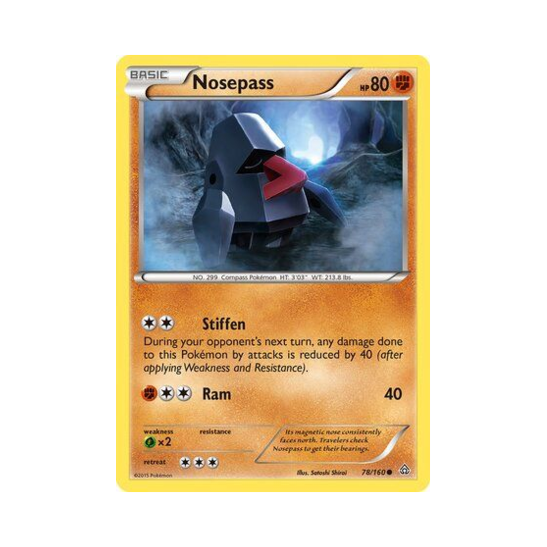포켓몬 TCG 코코파스 C 프라이멀 크래시 (영문판)(Pokemon TCG Nosepass C Primal Clash (English Ver.)) - 1