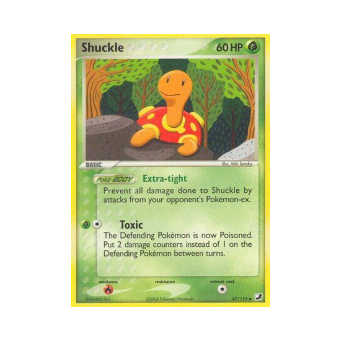 포켓몬 TCG 단단지 U EX 언씬 포시스 (영문판)(Pokemon TCG Shuckle U EX Unseen Forces (English Ver.)) - 1