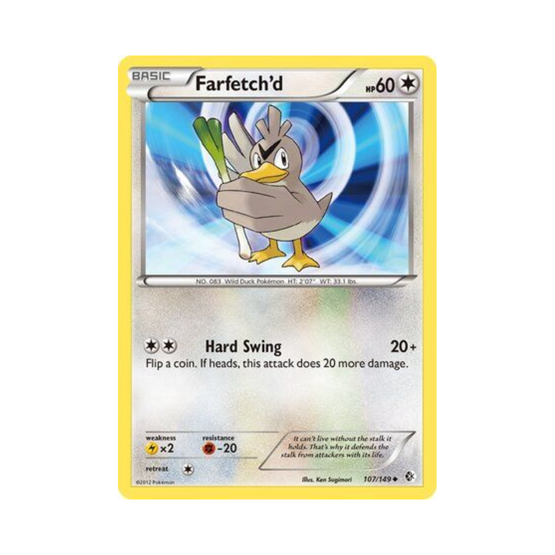 포켓몬 TCG 파오리 U 바운더리스 크로스드 (영문판)(Pokemon TCG Farfetch'd U Boundaries Crossed (English Ver.)) - 1