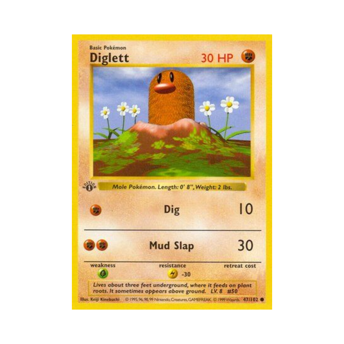포켓몬 TCG 디그다 C 베이스 세트 (영문판)(Pokemon TCG Diglett C Base Set (English Ver.)) - 1