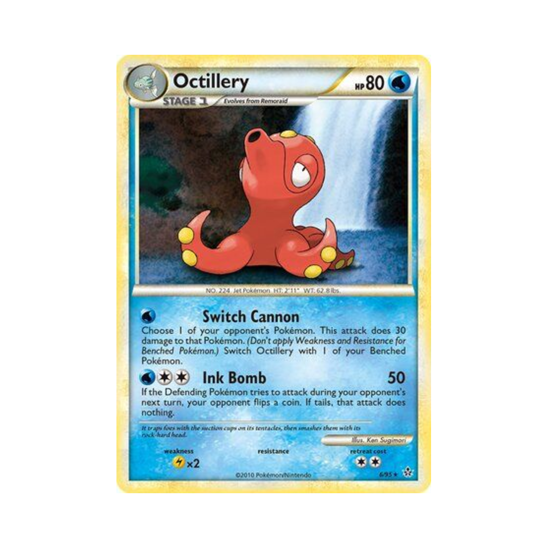 포켓몬 TCG 대포무노 RH 언리쉬드 (영문판)(Pokemon TCG Octillery RH Unleashed (English Ver.))