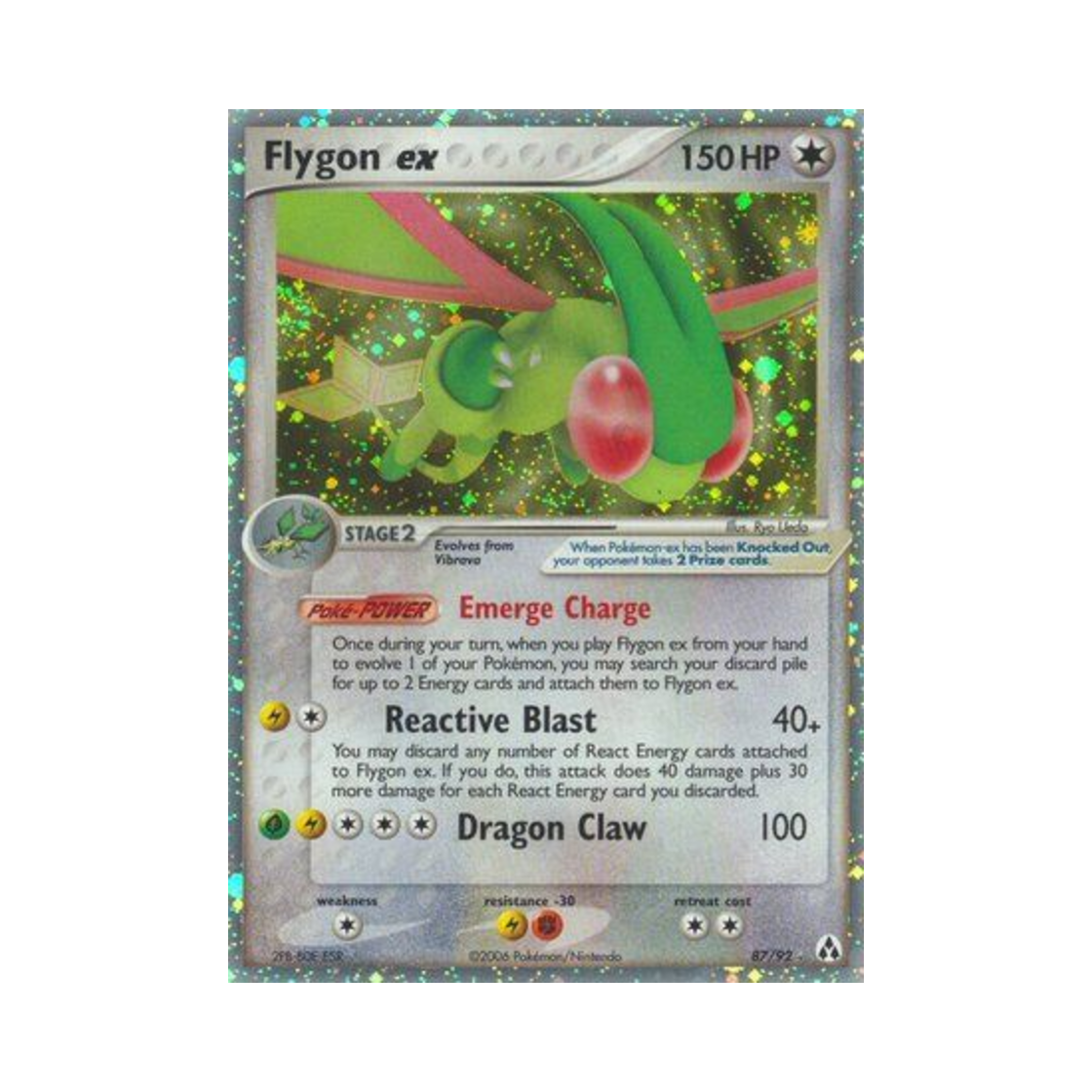 포켓몬 TCG 플라이곤 ex RHe EX 레전드 메이커 (영문판)(Pokemon TCG Flygon ex RHe EX Legend Maker (English Ver.)) - 1