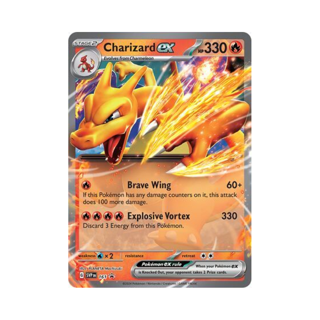SVP161 Pokemon TCG Charizard ex P Scarlet & Violet Promos (English Ver.)