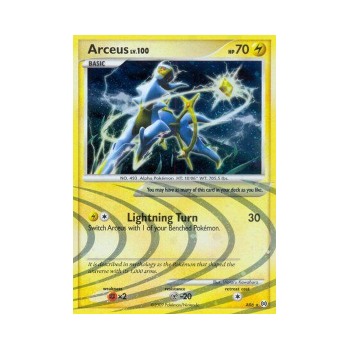 포켓몬 TCG 아르세우스 RH 아르세우스 (영문판)(Pokemon TCG Arceus RH Arceus (English Ver.))
