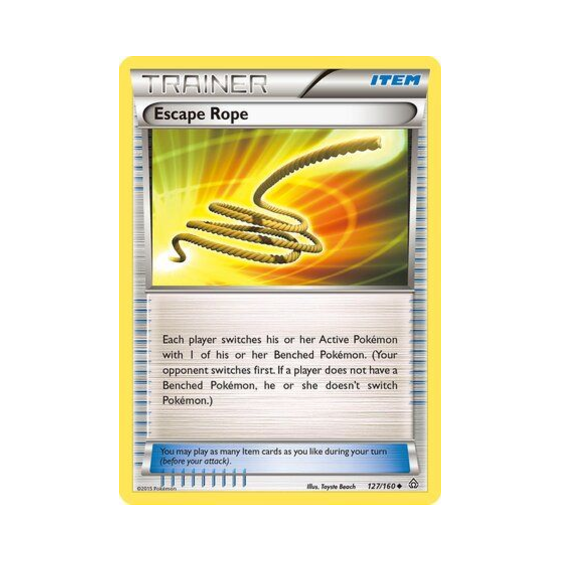 포켓몬 TCG 동굴탈출로프 U 프라이멀 크래시 (영문판)(Pokemon TCG Escape Rope U Primal Clash (English Ver.)) - 1
