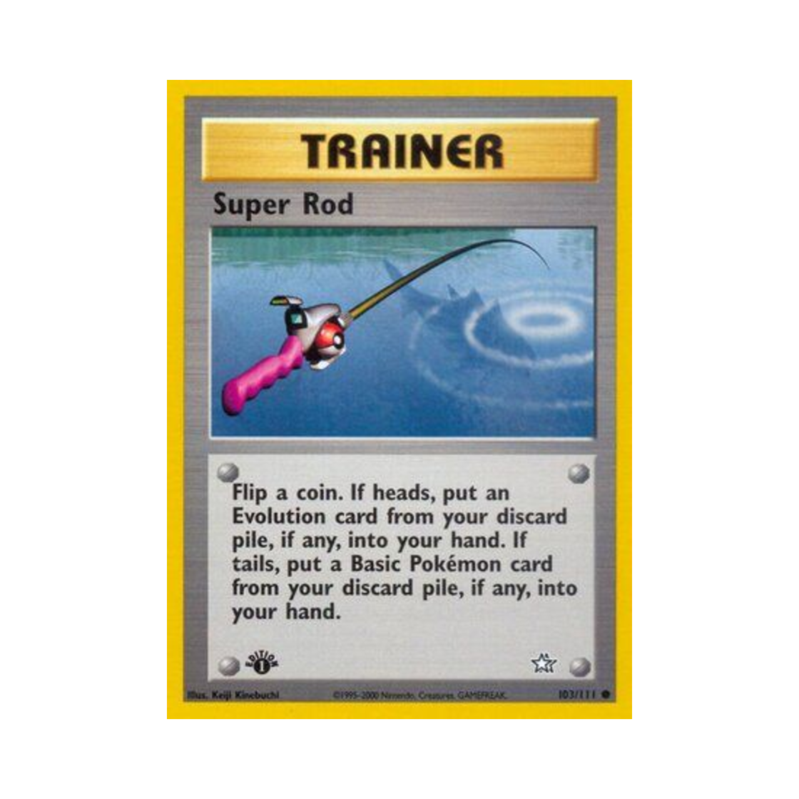 포켓몬 TCG 대단한낚싯대 C 네오 제네시스 (영문판)(Pokemon TCG Super Rod C Neo Genesis (English Ver.)) - 1