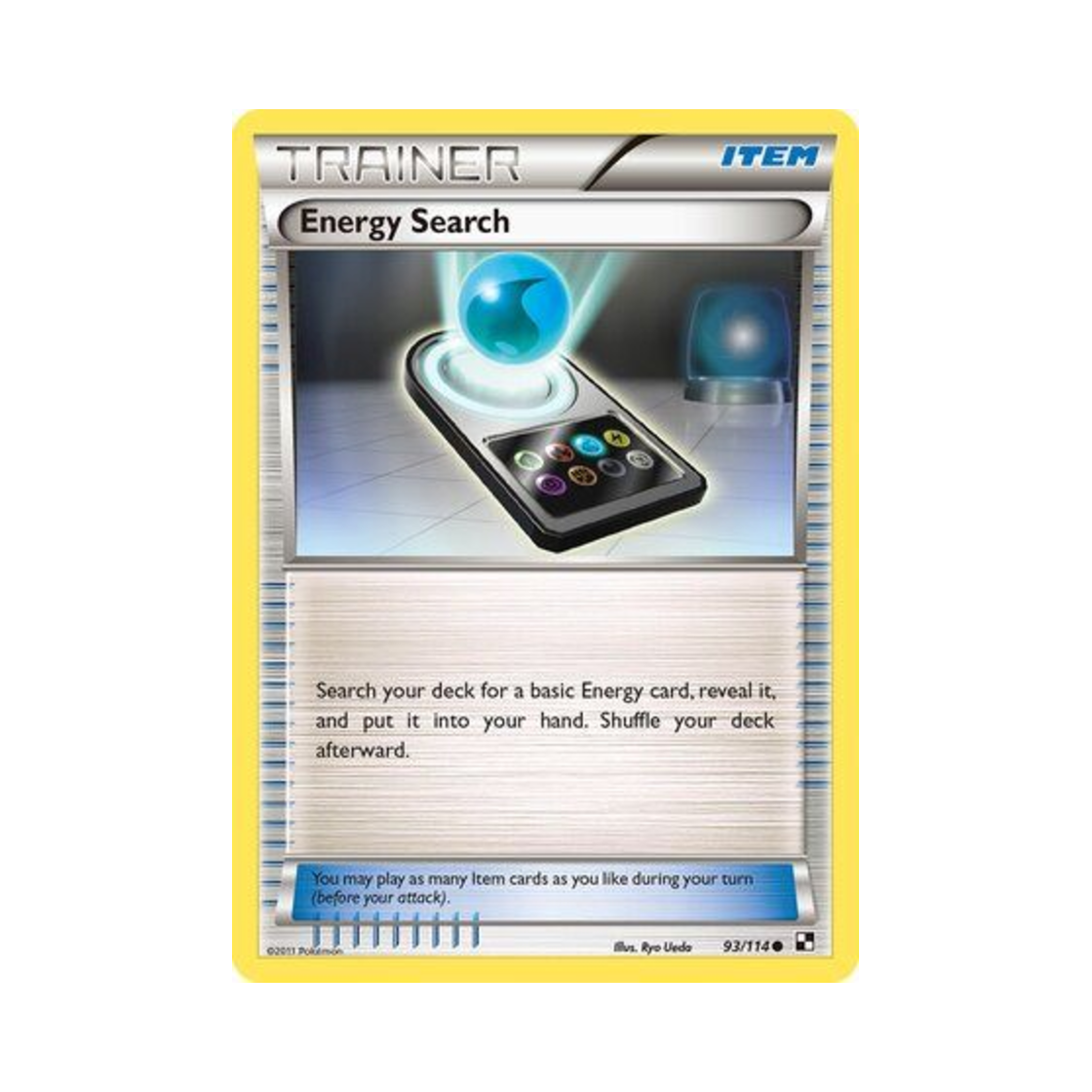 포켓몬 TCG 에너지 전송 C 블랙 & 화이트 (영문판)(Pokemon TCG Energy Search C Black & White (English Ver.)) - 1
