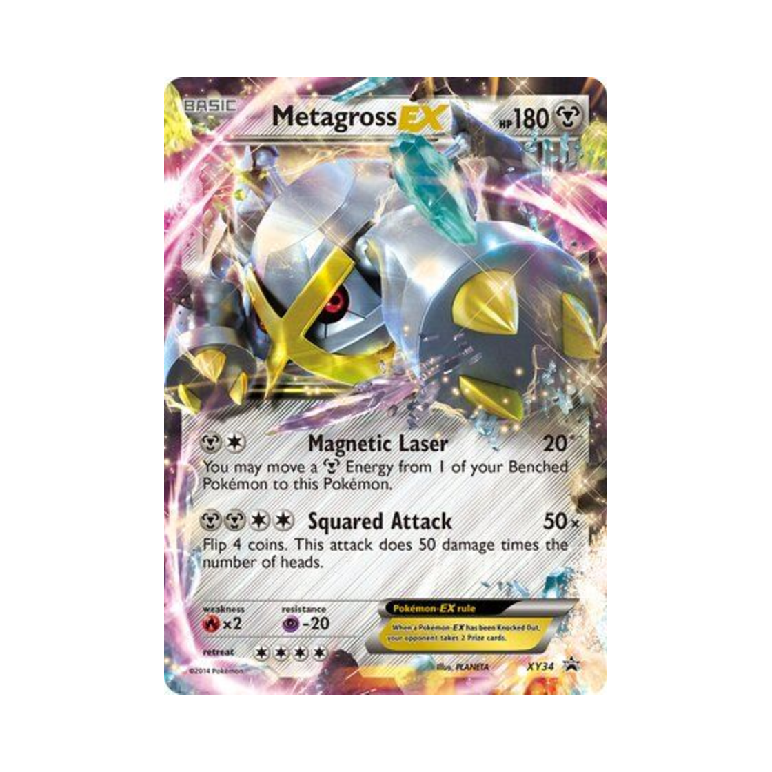 포켓몬 TCG 메타그로스 EX P XY 프로모 카드 (영문판) | Pokemon TCG | KREAM
