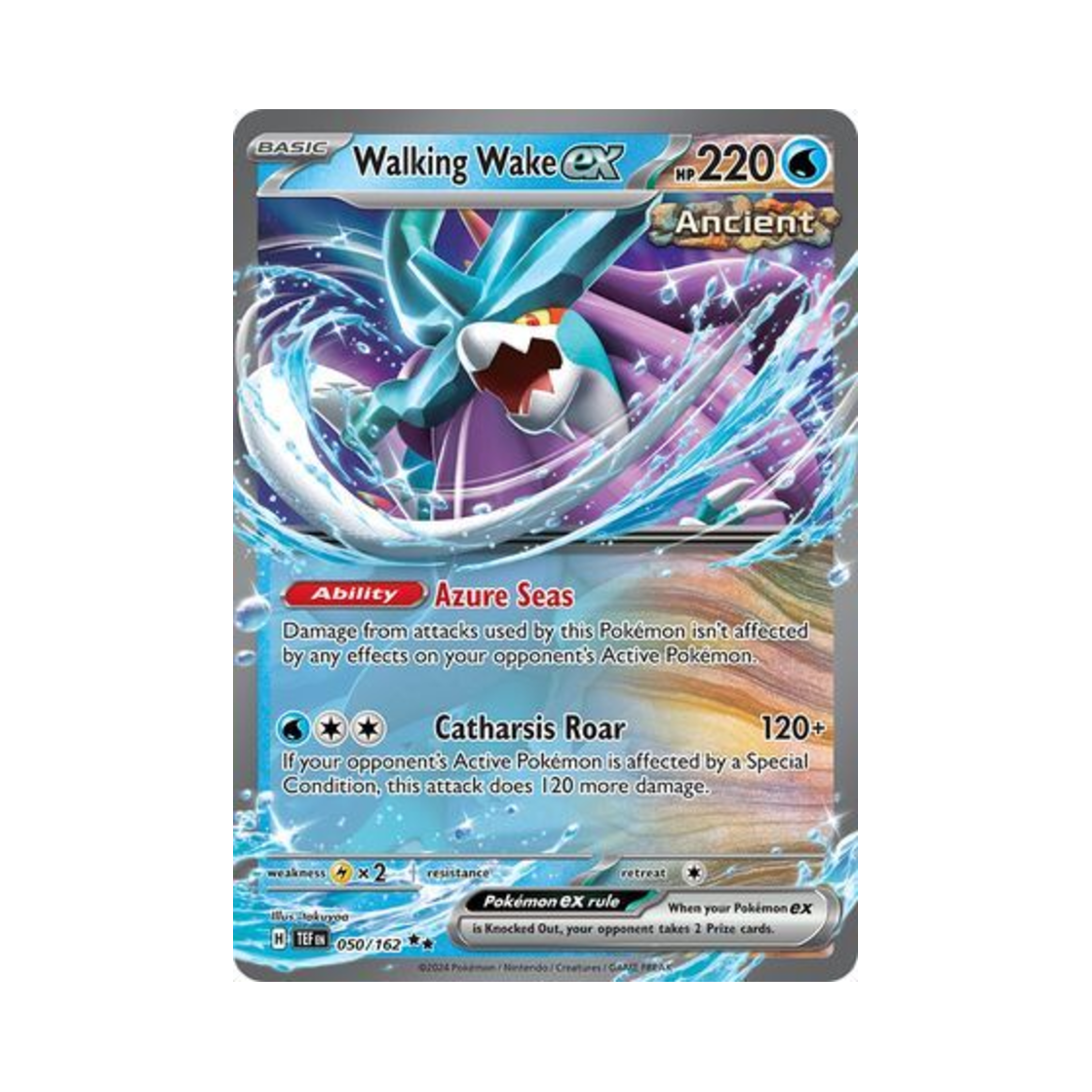 포켓몬 TCG 굽이치는물결 ex DR 템포럴 포시스 (영문판)(Pokemon TCG Walking Wake ex DR Temporal Forces (English Ver.)) - 1