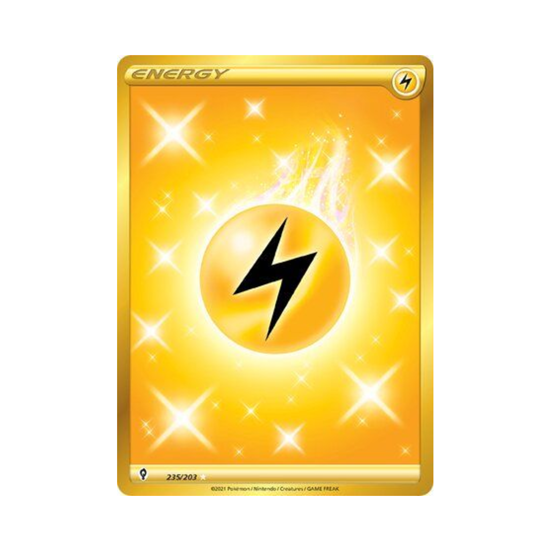 포켓몬 TCG 기본 번개 에너지 RS 이볼빙 스카이즈 (영문판)(Pokemon TCG Lightning Energy RS Evolving Skies (English Ver.)) - 1