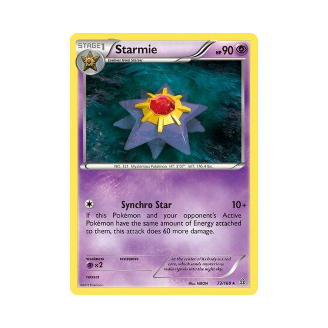 포켓몬 TCG 아쿠스타 R 프라이멀 크래시 (영문판)(Pokemon TCG Starmie R Primal Clash (English Ver.)) - 1