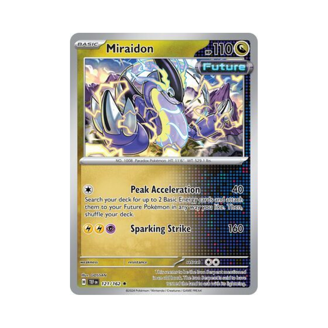 포켓몬 TCG 미라이돈 R 템포럴 포시스 (영문판)(Pokemon TCG Miraidon R Temporal Forces (English Ver.)) - 1