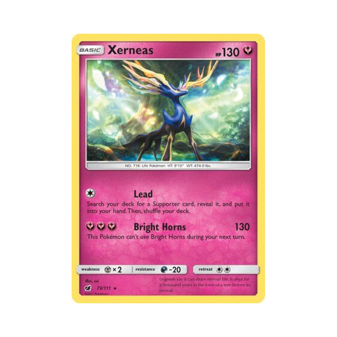 포켓몬 TCG 제르네아스 RH 크림슨 인베이전 (영문판)(Pokemon TCG Xerneas RH Crimson Invasion (English Ver.)) - 1