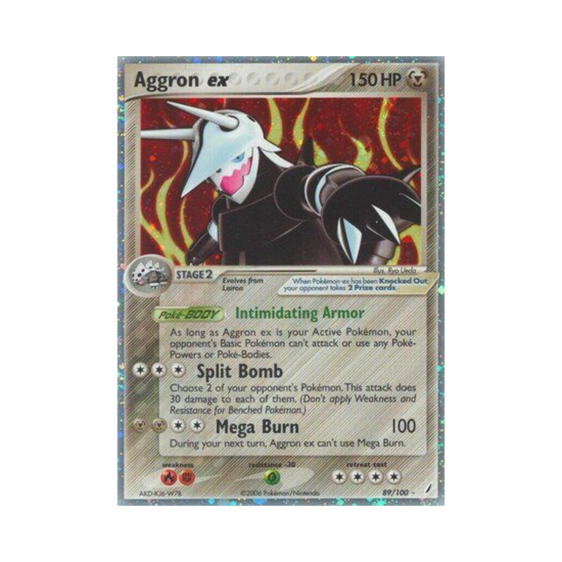 포켓몬 TCG 보스로라 ex RHe EX 크리스탈 가디언스 (영문판)(Pokemon TCG Aggron ex RHe EX Crystal Guardians (English Ver.)) - 1
