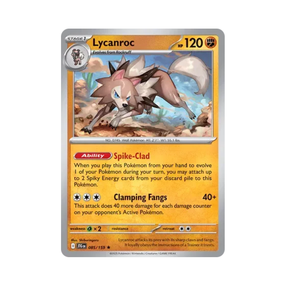 포켓몬 TCG 루가루암 R 저니 투게더 (영문판)(Pokemon TCG Lycanroc R Journey Together (English Ver.)) - 1