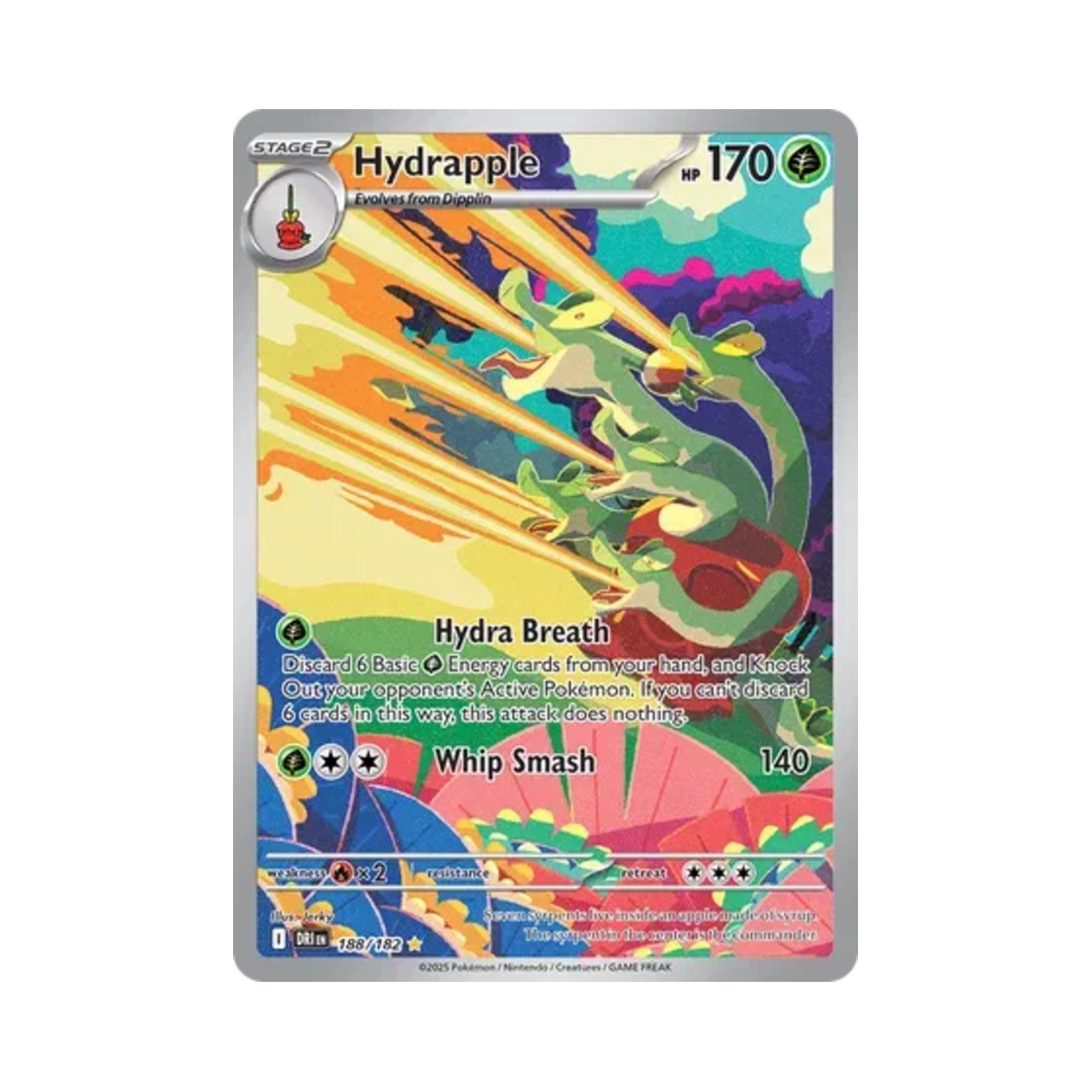 포켓몬 TCG 과미드라 IR 데스티니드 라이벌스 (영문판)(Pokemon TCG Hydrapple IR Destined Rivals (English Ver.)) - 1