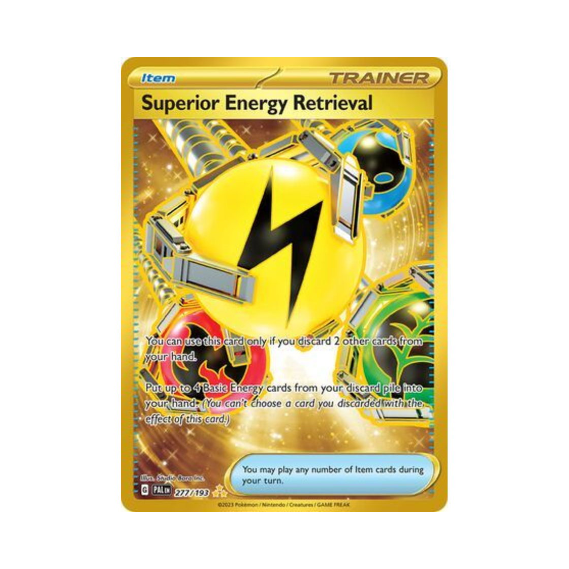 포켓몬 TCG 수퍼 에너지 회수 HR 팔데아 이볼브드 (영문판)(Pokemon TCG Superior Energy Retrieval HR Paldea Evolved (English Ver.)) - 1