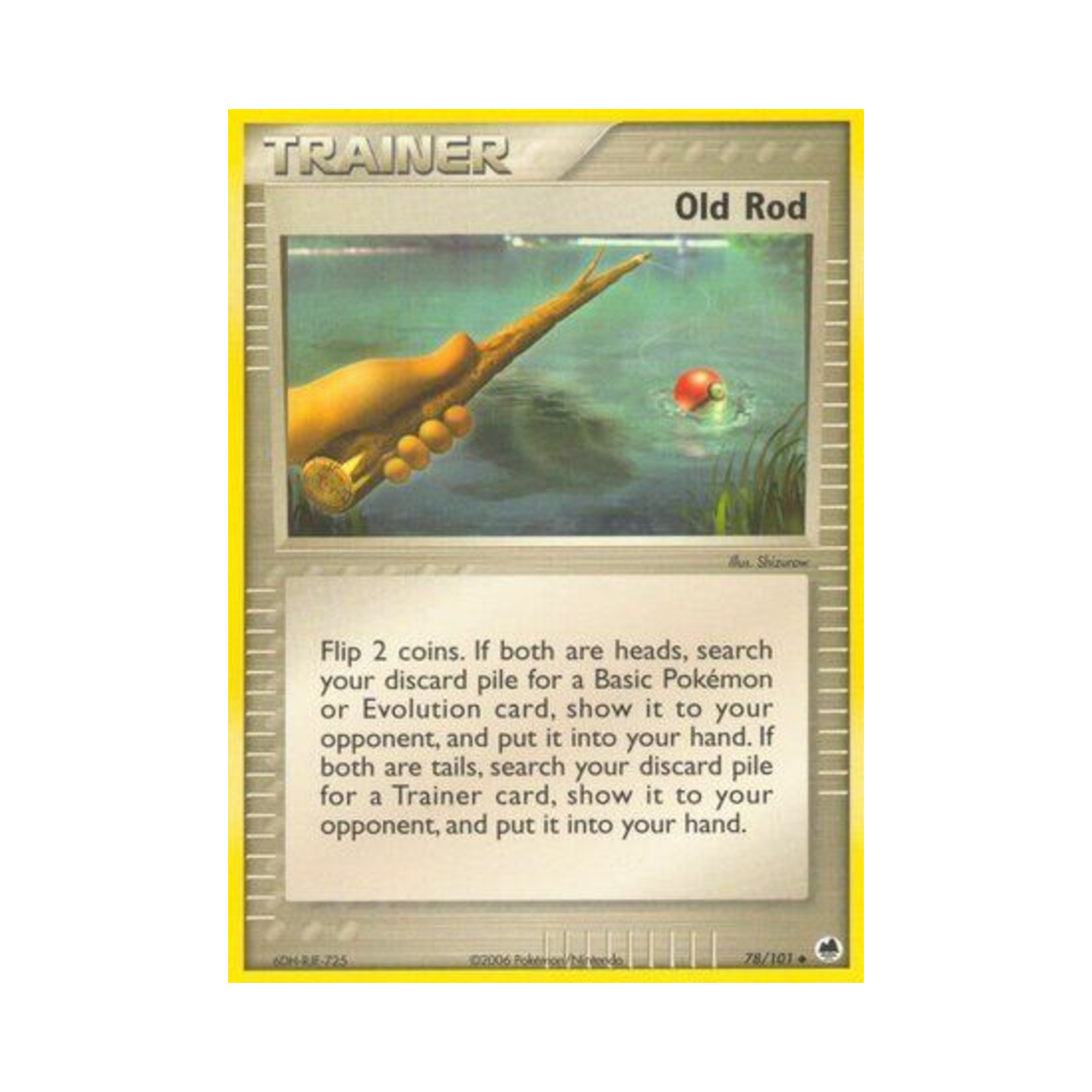 포켓몬 TCG 오래된 낚싯대 U EX 드래곤 프론티어스 (영문판)(Pokemon TCG Old Rod U EX Dragon Frontiers (English Ver.)) - 1