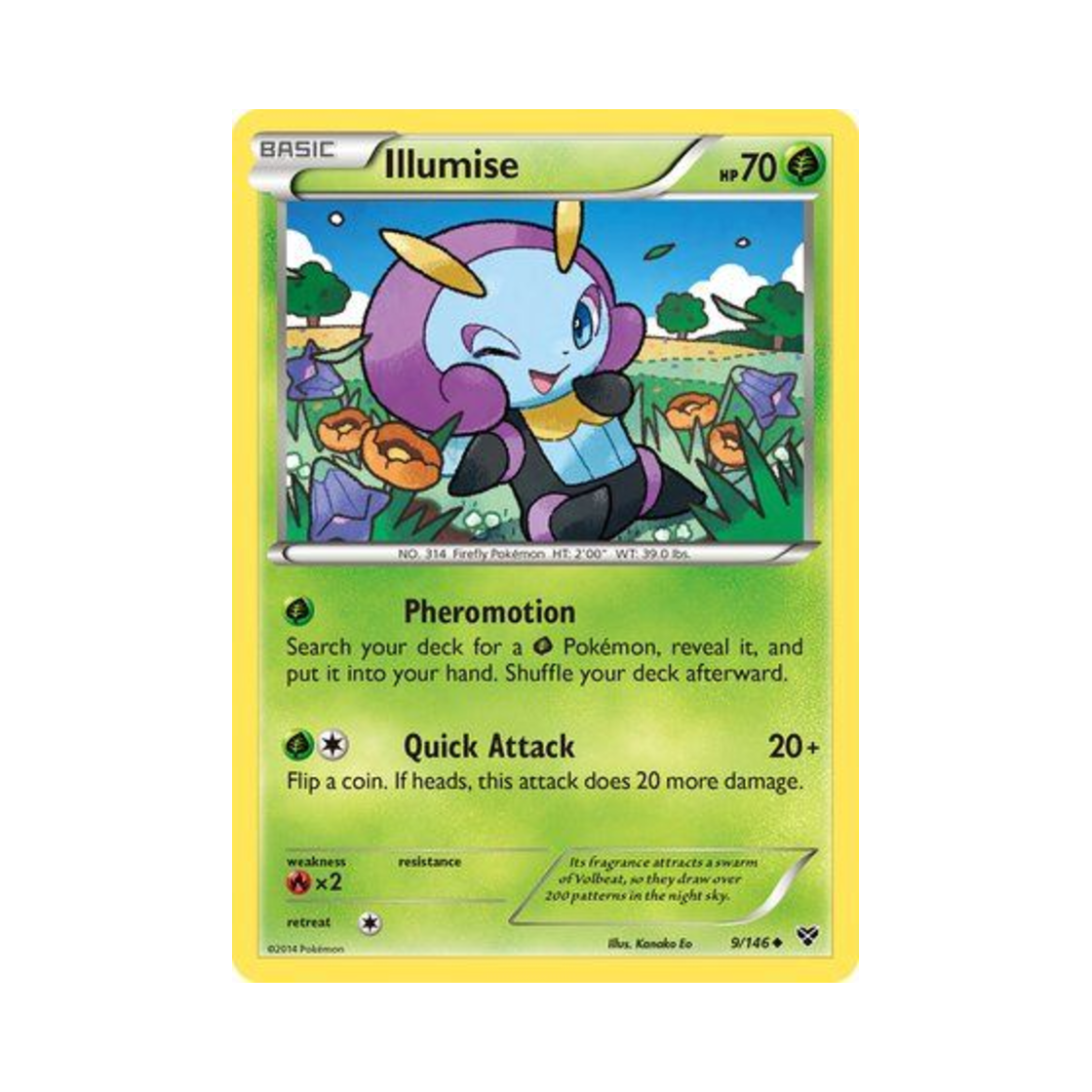 포켓몬 TCG 네오비트 U XY (영문판)(Pokemon TCG Illumise U XY (English Ver.)) - 1