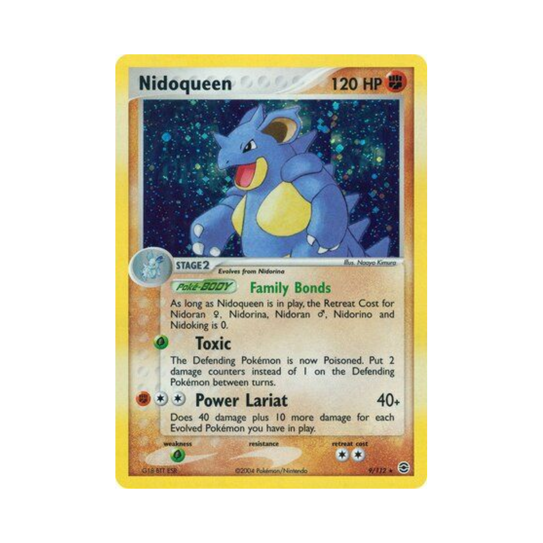 포켓몬 TCG 니드퀸 RH EX 파이어레드 & 리프그린 (영문판)(Pokemon TCG Nidoqueen RH EX FireRed & LeafGreen (English Ver.)) - 1