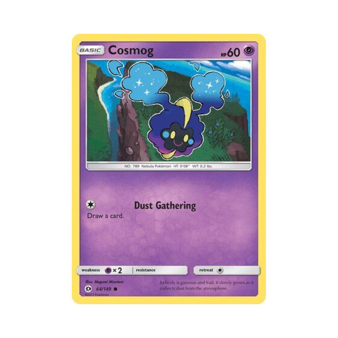 포켓몬 TCG 코스모그 C 썬 & 문 (영문판)(Pokemon TCG Cosmog C Sun & Moon (English Ver.)) - 1
