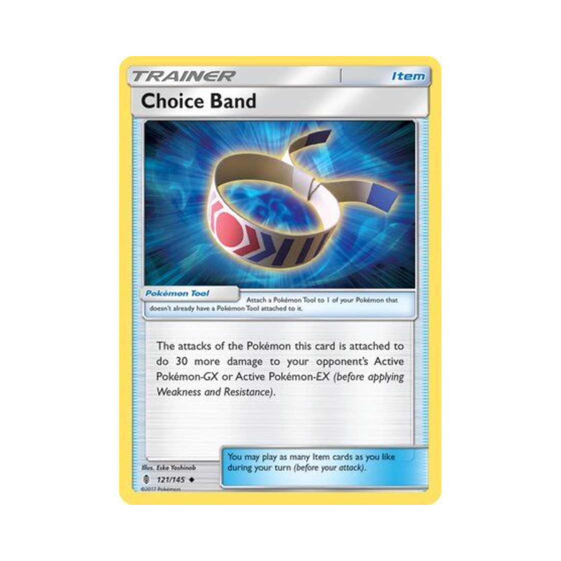 포켓몬 TCG 구애머리띠 U 가디언스 라이징 (영문판)(Pokemon TCG Choice Band U Guardians Rising (English Ver.)) - 1