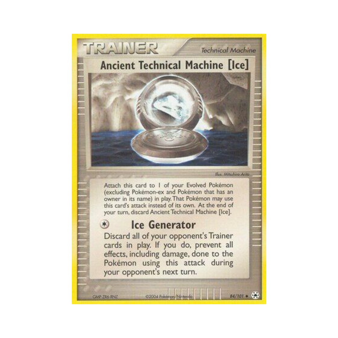 포켓몬 TCG 에인션트 기술머신 [얼음] U EX 히든 레전드 (영문판)(Pokemon TCG Ancient Technical Machine [Ice] U EX Hidden Legends (English Ver.)) - 1