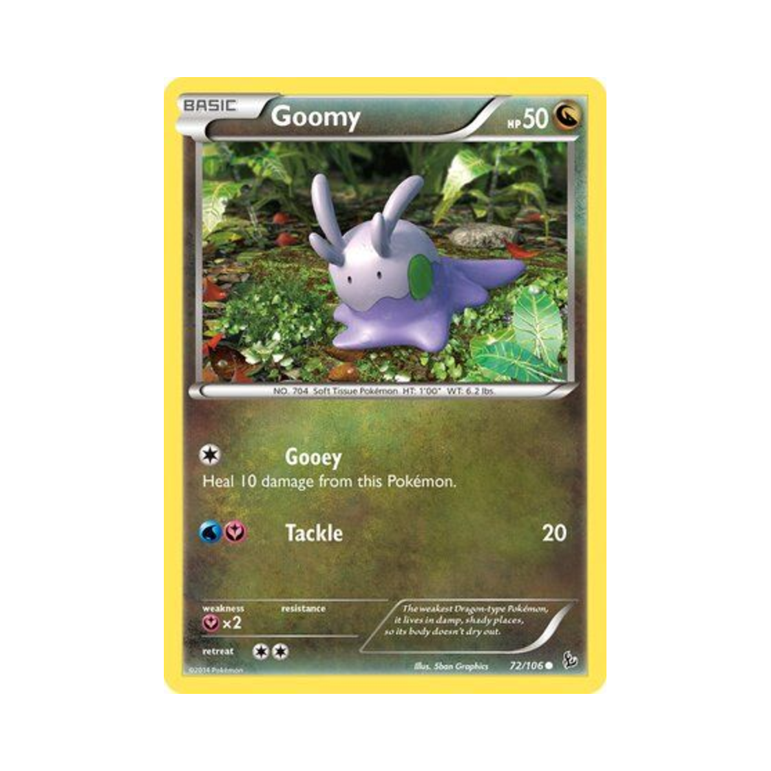 포켓몬 TCG 미끄메라 C 플래시파이어 (영문판)(Pokemon TCG Goomy C Flashfire (English Ver.)) - 1