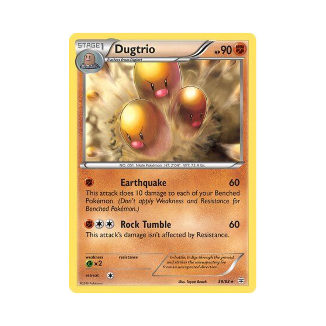 포켓몬 TCG 닥트리오 R 제네레이션즈 (영문판)(Pokemon TCG Dugtrio R Generations (English Ver.)) - 1