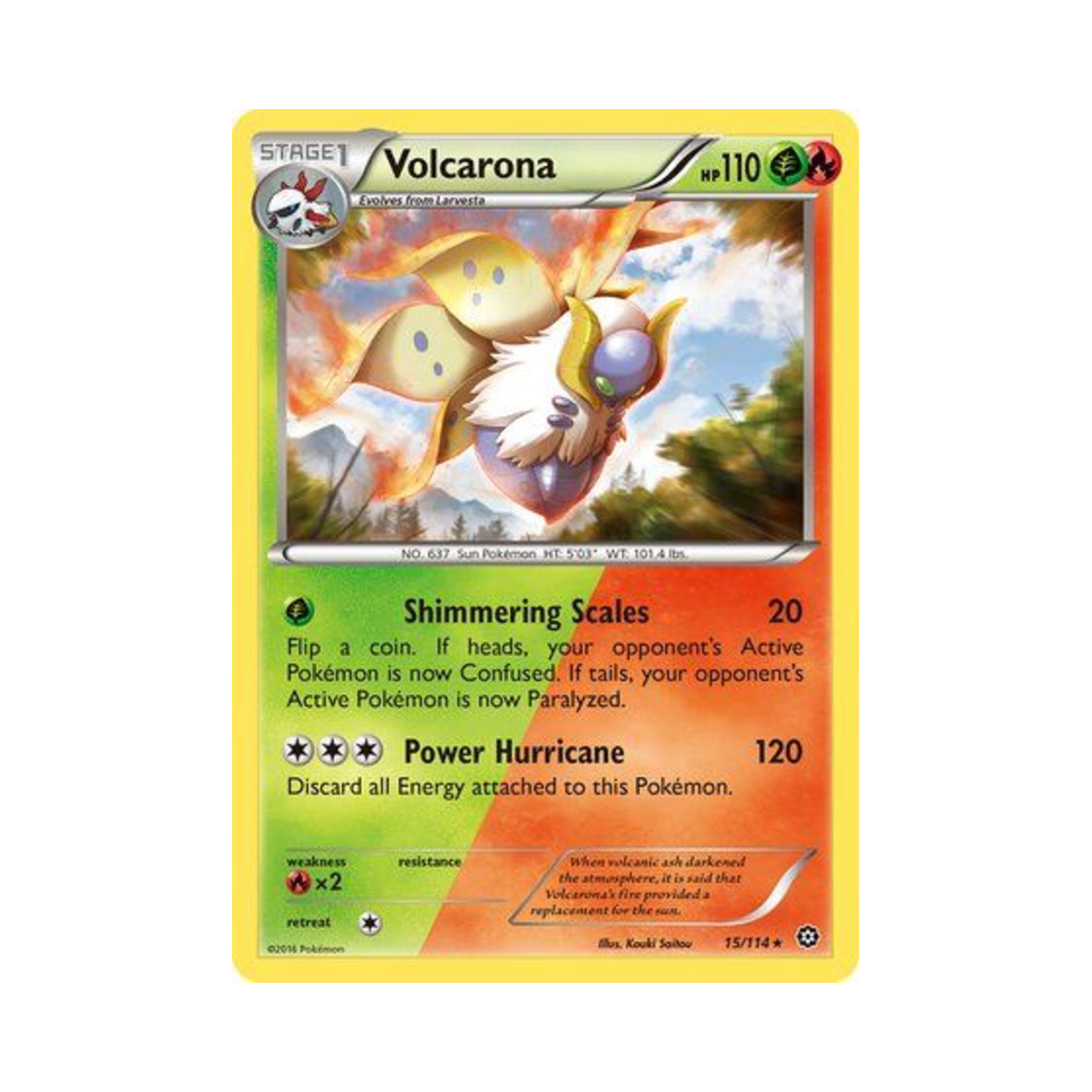 포켓몬 TCG 불카모스 R 스팀 시즈 (영문판)(Pokemon TCG Volcarona R Steam Siege (English Ver.)) - 1