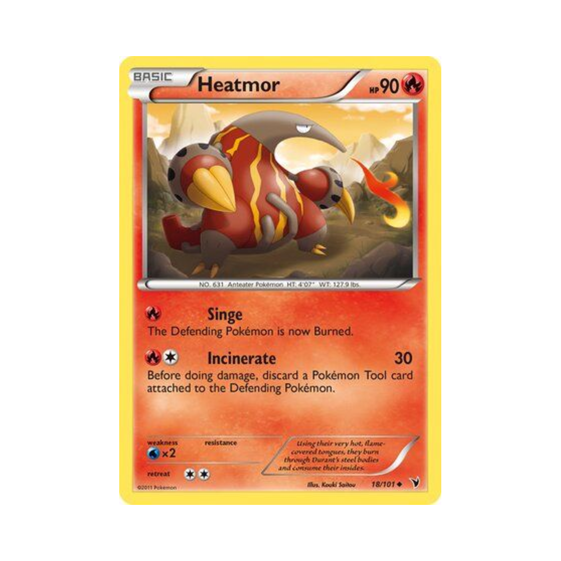 포켓몬 TCG 앤티골 U 노블 빅토리스 (영문판)(Pokemon TCG Heatmor U Noble Victories (English Ver.)) - 1