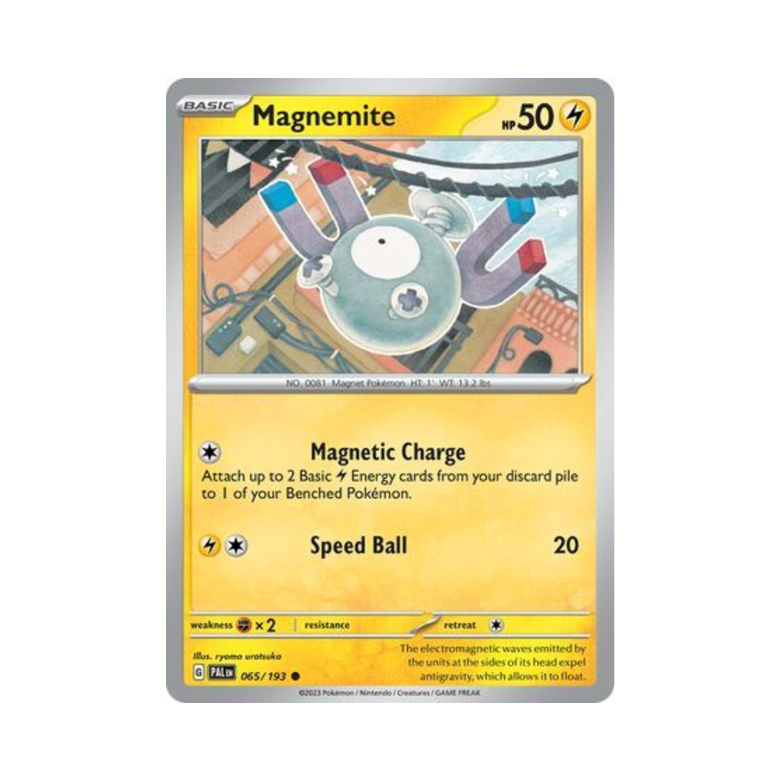 포켓몬 TCG 코일 C 팔데아 이볼브드 (영문판)(Pokemon TCG Magnemite C Paldea Evolved (English Ver.)) - 1