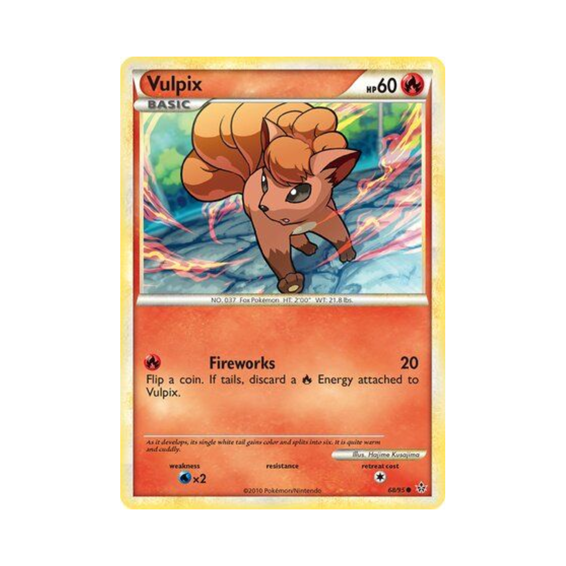 포켓몬 TCG 식스테일 C 언리쉬드 (영문판)(Pokemon TCG Vulpix C Unleashed (English Ver.)) - 1