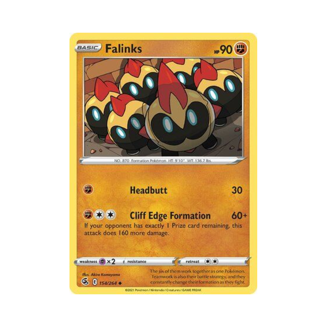 포켓몬 TCG 대여르 U 퓨전 스트라이크 (영문판)(Pokemon TCG Falinks U Fusion Strike (English Ver.)) - 1