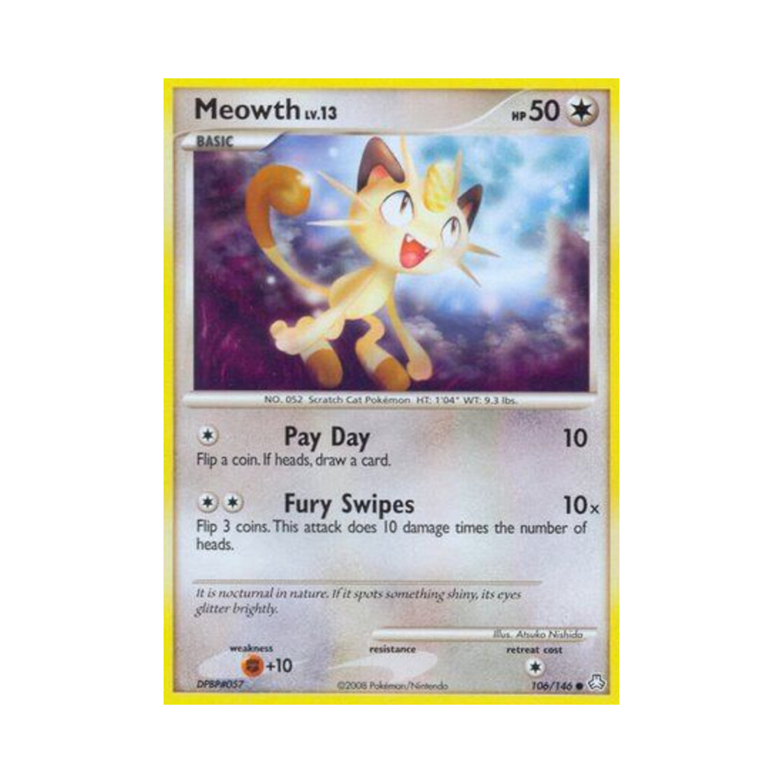 포켓몬 TCG 나옹 C 레전드 어웨이크드 (영문판)(Pokemon TCG Meowth C Legends Awakened (English Ver.)) - 1