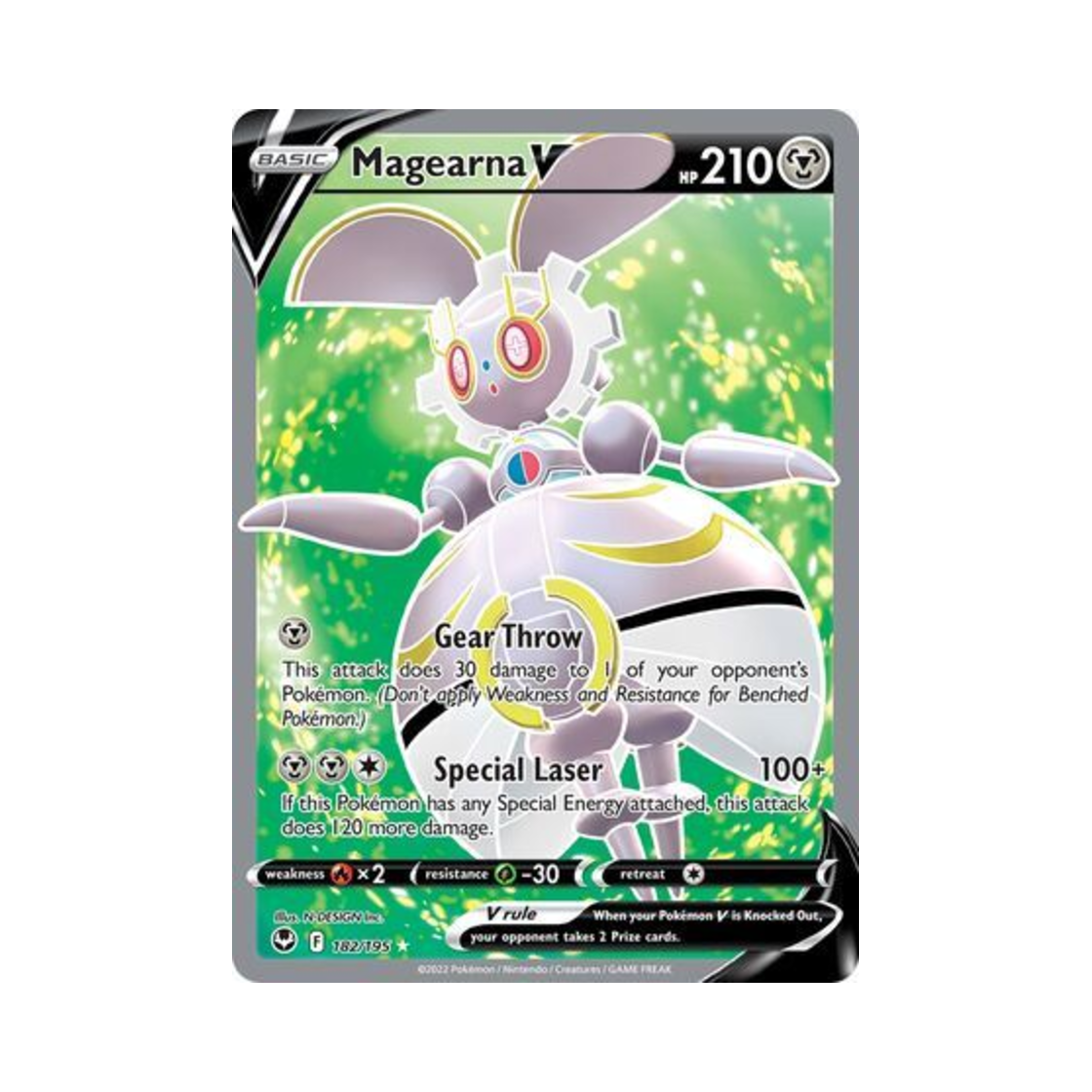포켓몬 TCG 마기아나 V RU 실버 템페스트 (영문판)(Pokemon TCG Magearna V RU Silver Tempest (English Ver.)) - 1