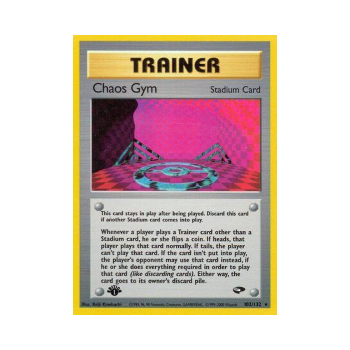 포켓몬 TCG 카오스 짐 R 짐 첼린지 (영문판)(Pokemon TCG Chaos Gym R Gym Challenge (English Ver.)) - 1