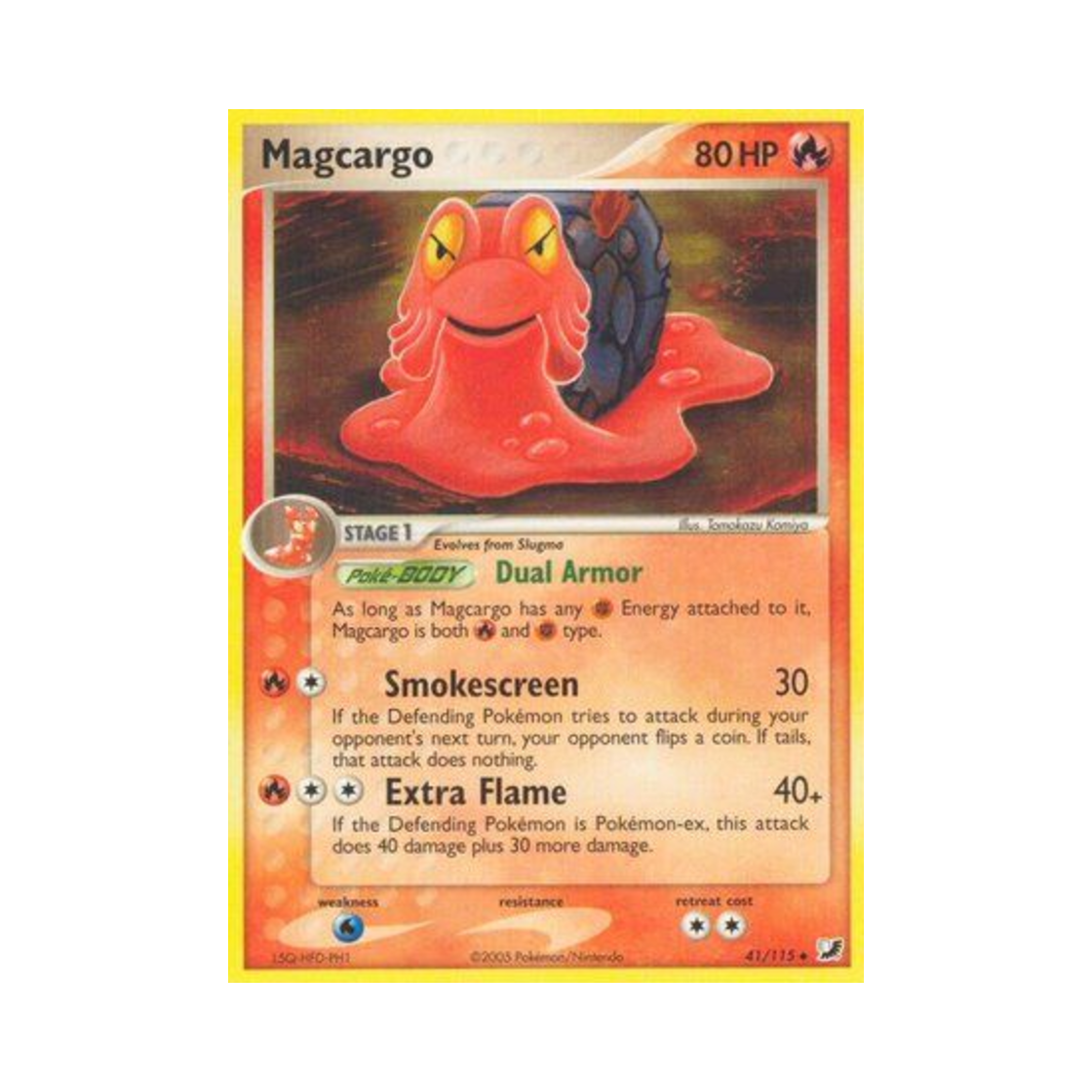 포켓몬 TCG 마그카르고 U EX 언씬 포시스 (영문판)(Pokemon TCG Magcargo U EX Unseen Forces (English Ver.)) - 1