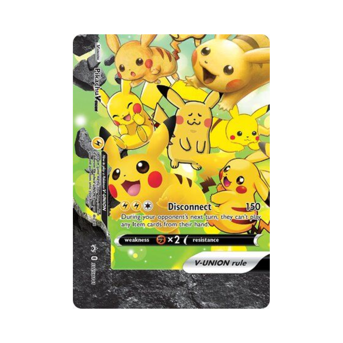 포켓몬 TCG 피카츄 V UNION P 소드 & 실드 프로모카드 (영문판)(Pokemon TCG Pikachu V UNION P Sword & Shield Promos (English Ver.)) - 1